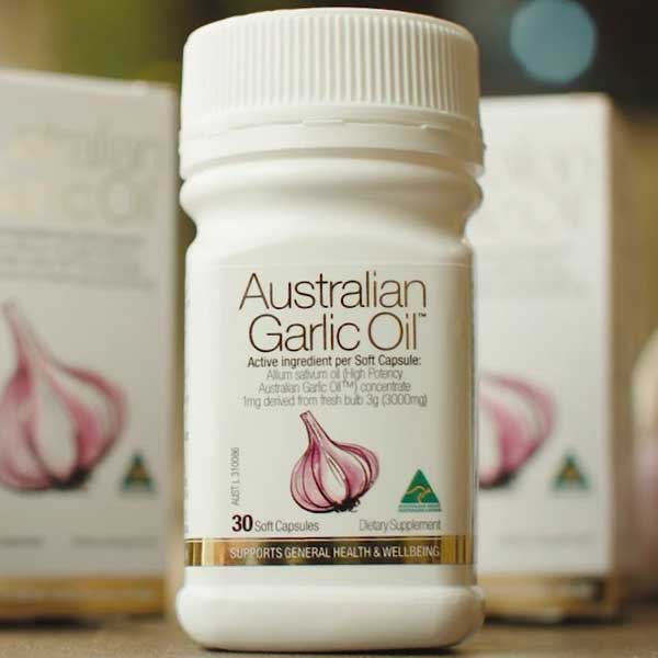 Australian Garlic Oil (Soft Gels) 60s